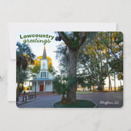 Cartão May River Chapel Palmetto Bluff Bluffton SC