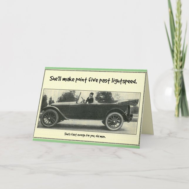 Cartão May the Fourth Be With You funny greeting card (Frente)