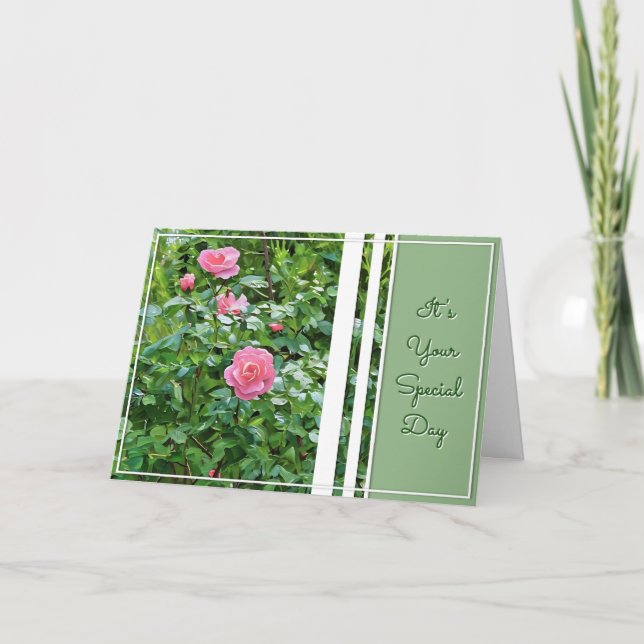 Cartão May Your Heart Be Full - Birthday Card (Frente)