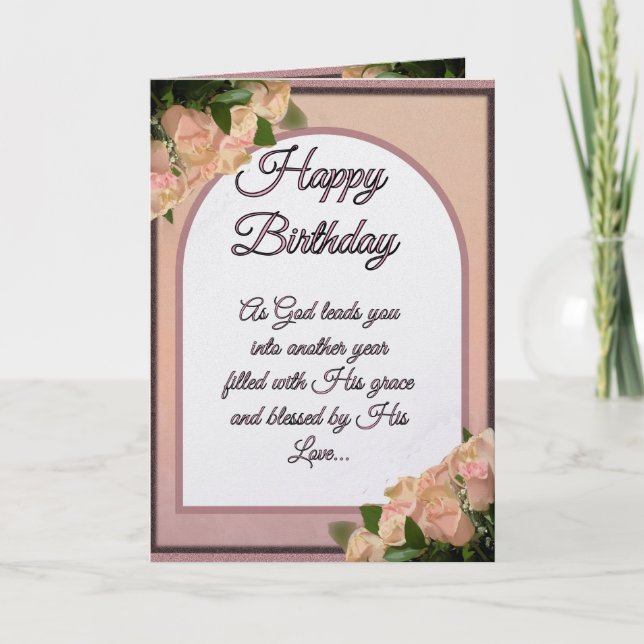 Cartão May Your Joy Be Filled Birthday  (Frente)
