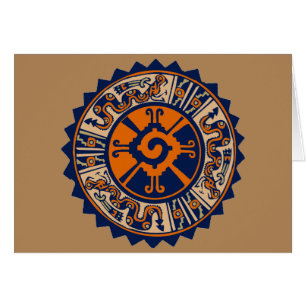 Cartão Mayan Hunab Ku
