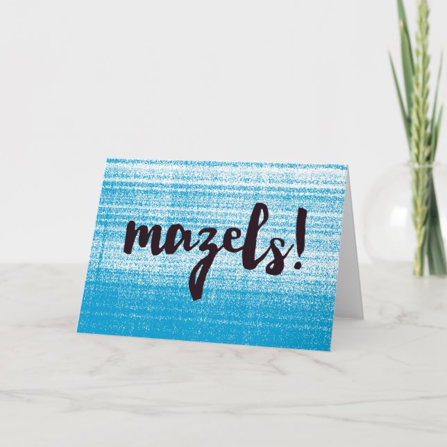 Cartão Mazels Pink (Frente)