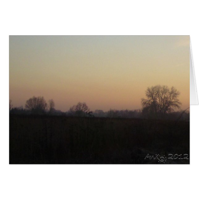 Cartão Mazovian Landscapes 2 (Frente Horizontal)