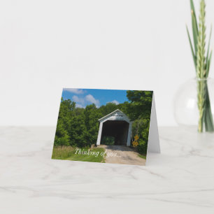 Cartão McAllister Bridge Pensando Em Você