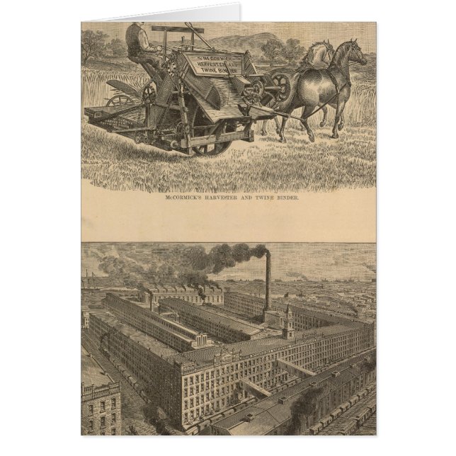 Cartão McCormick Company, Chicago, Illinois (Frente)