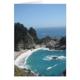 Cartão McWay Falls- Grande Sur