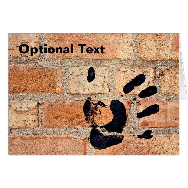 Cartão Me Dê Cinco (Frente horizontal)