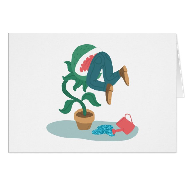 Cartão me dê uma armadilha venosa (Frente Horizontal)