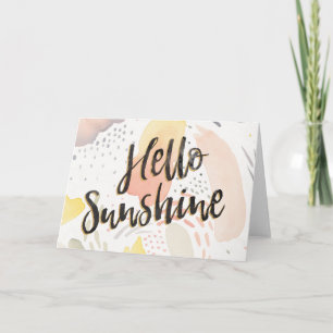 Cartão Meadow Breeze II   Hello Sunshine