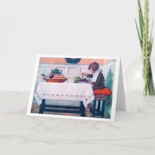 Cartão Meal de Natal, Jessie Willcox Smith