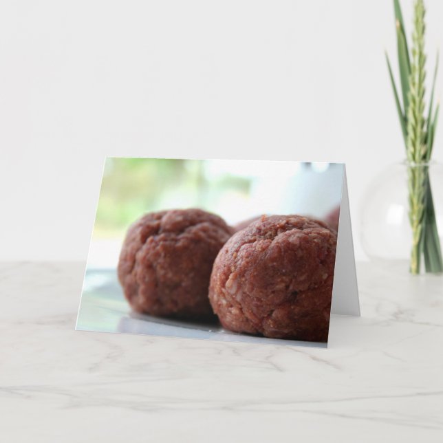 Cartão Meatball (Frente)