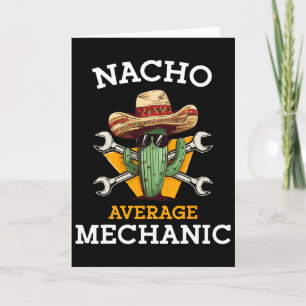 Cartão Mecânico Nacho Médio Cinco De Mayo Mexicano Engraç