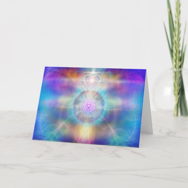 Cartão Medalhão Yantra H122 (Frente)