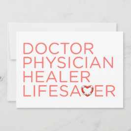 Cartão Médico Curador do Dia dos Médicos