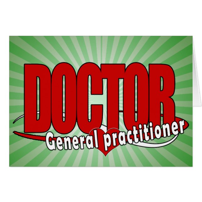 CARTÃO MÉDICO DE LOGOTIPO PRATICÁRIO GERAL (Frente Horizontal)