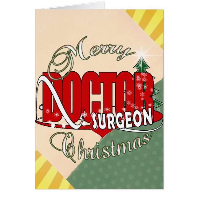 CARTÃO MÉDICO DO CIRURGIÃO DE NATAL (Frente)