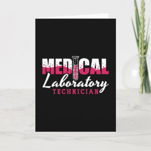 Cartão Médico Laboratório Técnico de Química do Laboratór