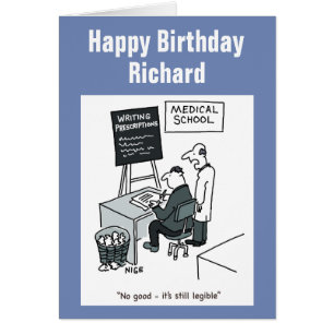 Cartão Médico na Faculdade de Medicina Escrevendo Receita