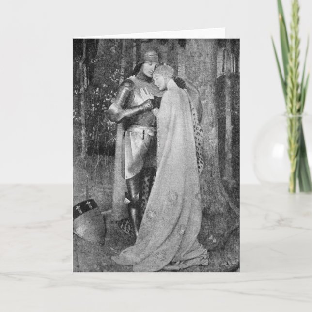 Cartão Medieval Age Greeting/Note Card (Frente)