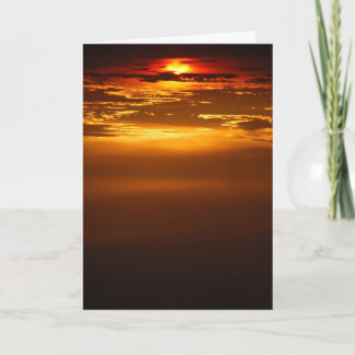 Cartão Meditação do alvorecer