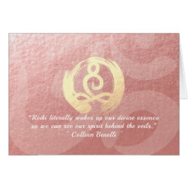 Cartão Meditação do treinador de vida Yoga Pose Zen OM