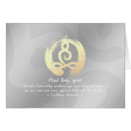 Cartão Meditação do treinador de vida Yoga Pose Zen OM