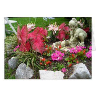 Cartão Meditação Jardim