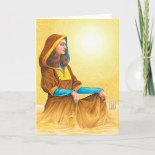 Cartão Meditação Pagan