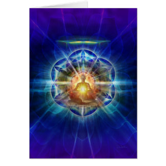 Cartão Meditator 2 da ioga