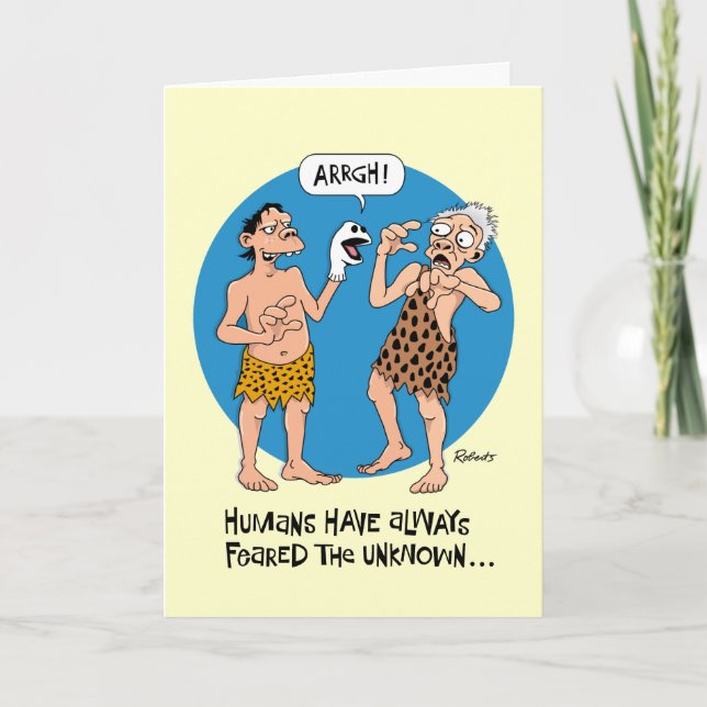 Cartão "Medo Primário" 66º aniversário (Frente)