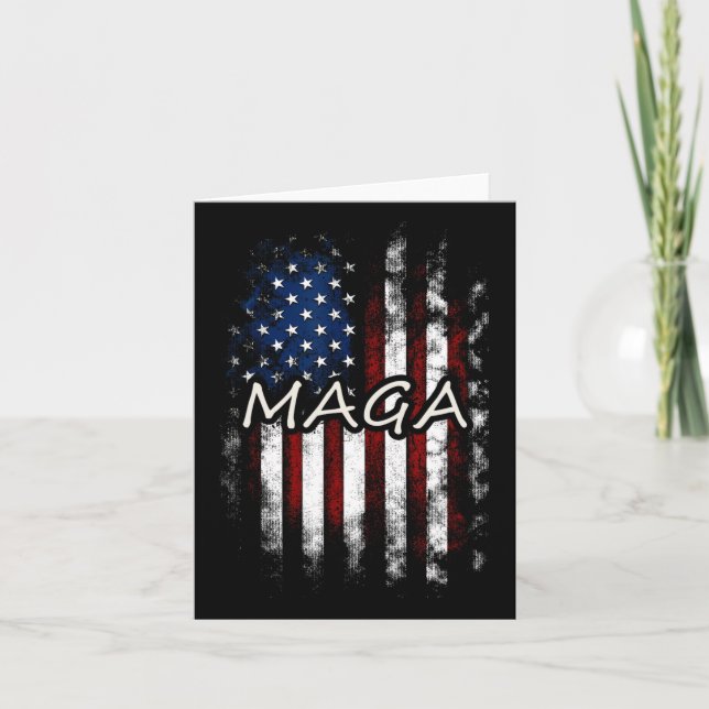 Cartão Mega Flags - Mega Flag - Patriotic Usa Flag (Frente)