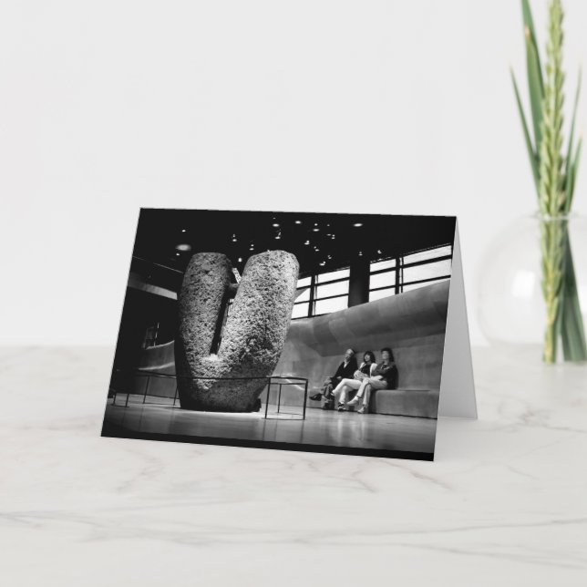 Cartão Megalith Musee du Quai Branly Paris (Frente)