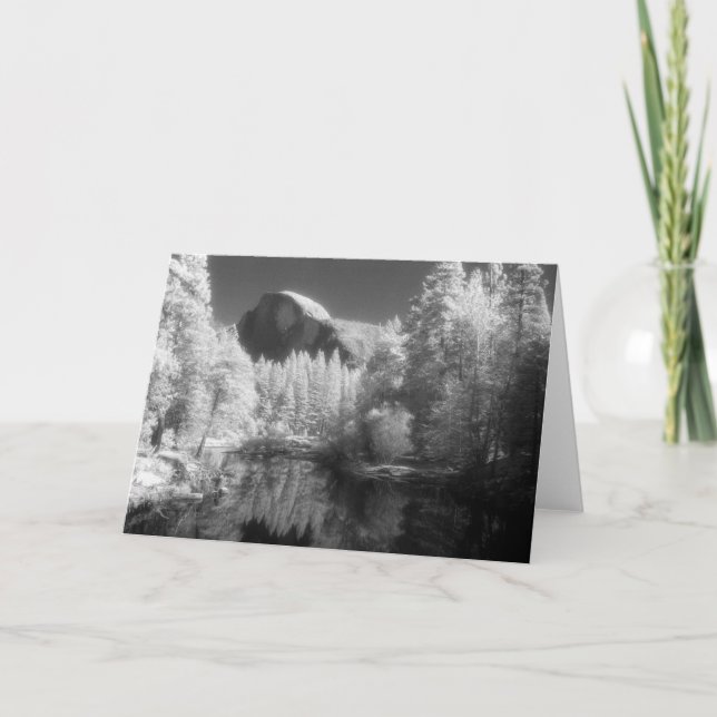 Cartão Meia abóbada de Yosemite (Frente)