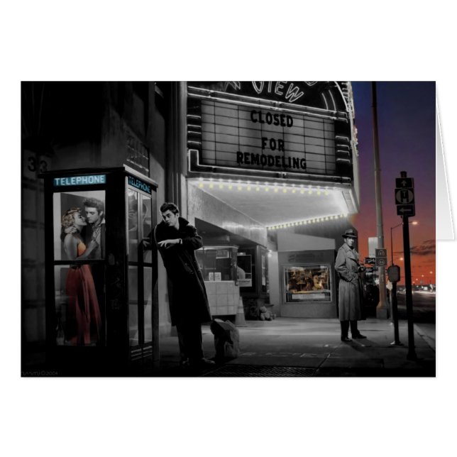 Cartão Meia-noite (Frente Horizontal)