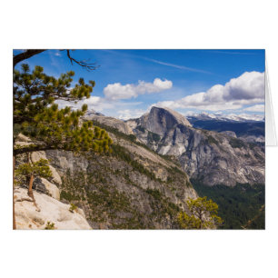 Cartão Meia paisagem de Dome, Califórnia