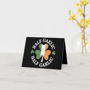 Cartão Meia Rua Italiana Irlandesa De Meia Gaélica, Patri