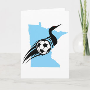 Cartão Meio-campista do Minnesota Soccer Loon
