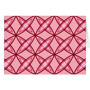 Cartão Meio século atômico moderno - Rosa Balé