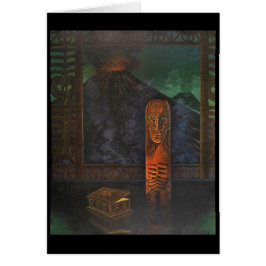 Cartão Meio século clássico Tiki!