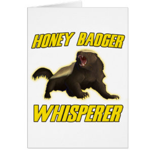 Cartão Mel Badger Whisper