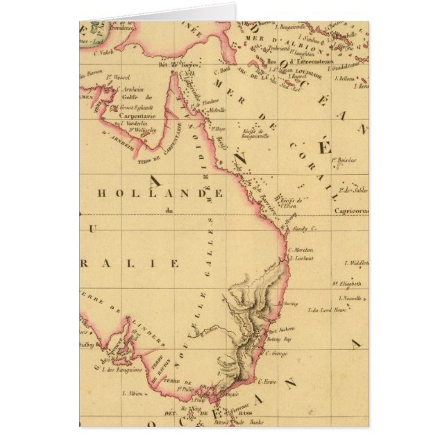 Cartão Melanésia (Frente)