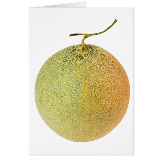 Cartão Melão de almíscar inteiro (Frente)