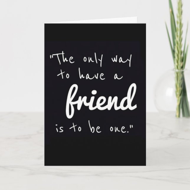 CARTÃO MELHOR AMIGO? VOCÊ! FELIZ ANIVERSÁRIO (Frente)