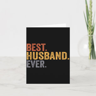 Cartão Melhor Camisa Marido Esposa Marido Dia dos Pais