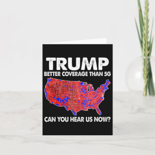 Cartão Melhor cobertura do que o suporte do Map Trump 5g 