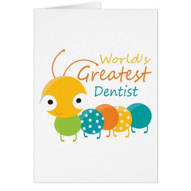 Cartão Melhor Dentista do Mundo (Frente)