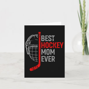 Cartão Melhor Hóquei Mãe Engraçado Hockey - Ho Dia de as 