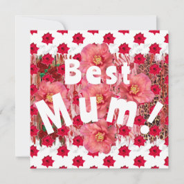 Cartão Melhor Mãe!