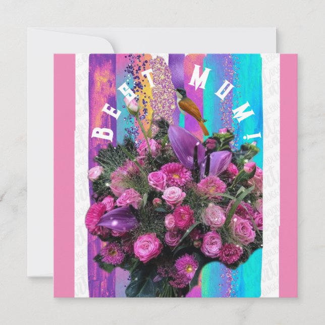 Cartão Melhor Mãe! (Frente)