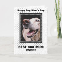 Melhor Mãe de Cachorro alguma vez Personalizada Fo